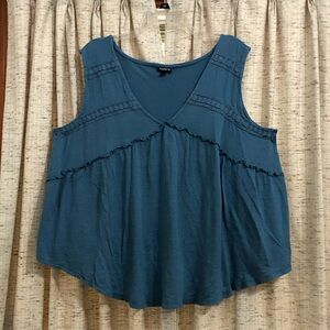 Torrid Shirred Tunic Tank - 1X